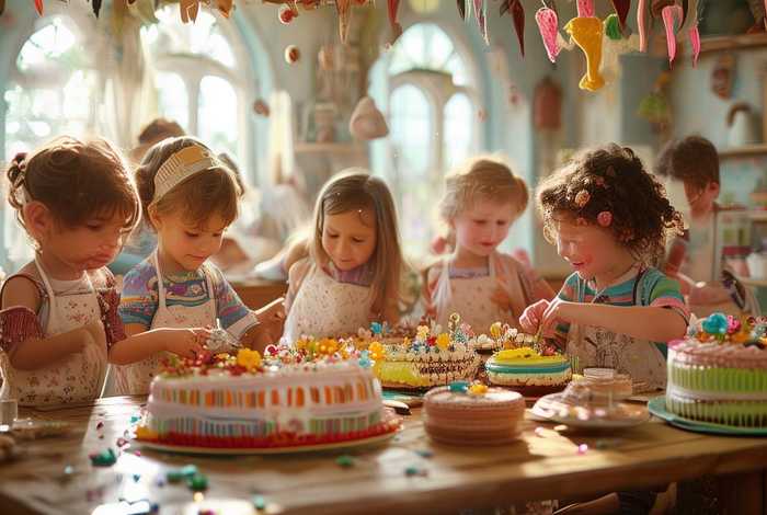 儿童故事蛋糕店；做蛋糕的幼儿故事