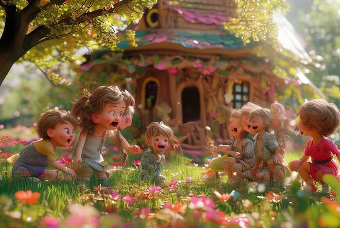 儿童纯真快乐的故事 快乐的幼儿故事 儿童纯真快乐的故事 快乐的幼儿故事