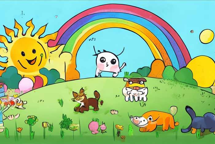 儿童简短小故事配图，儿童小故事简单简短易背图文