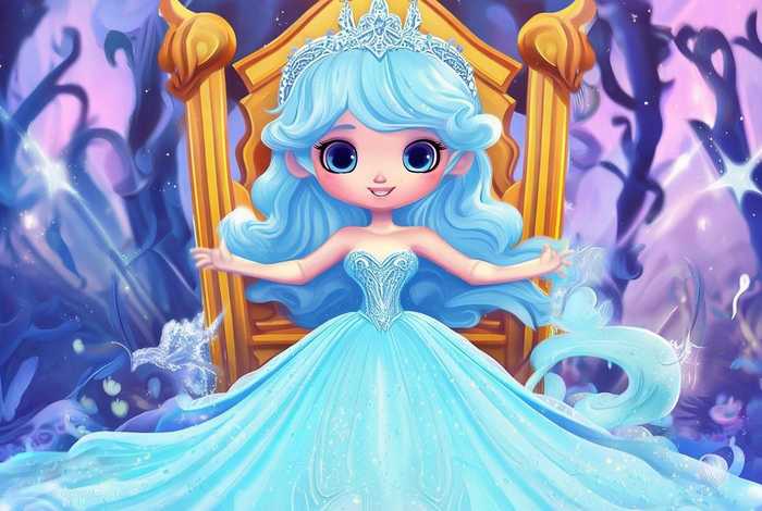 儿童卡通公主故事（儿童公主卡通画）