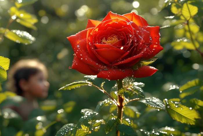 儿童故事世界上最美的玫瑰在哪里、世间最美的玫瑰在哪里的故事