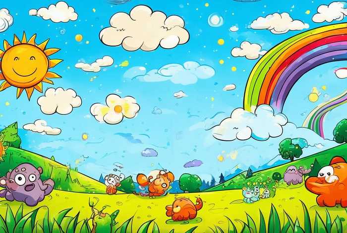 儿童绘画本故事和图片、儿童绘本简笔画图片