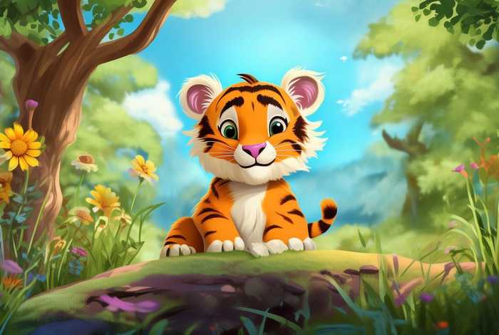 儿童故事大老虎的故事；儿童故事书小老虎的故事