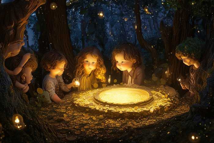 儿童睡前故事金币井；金币的故事作文