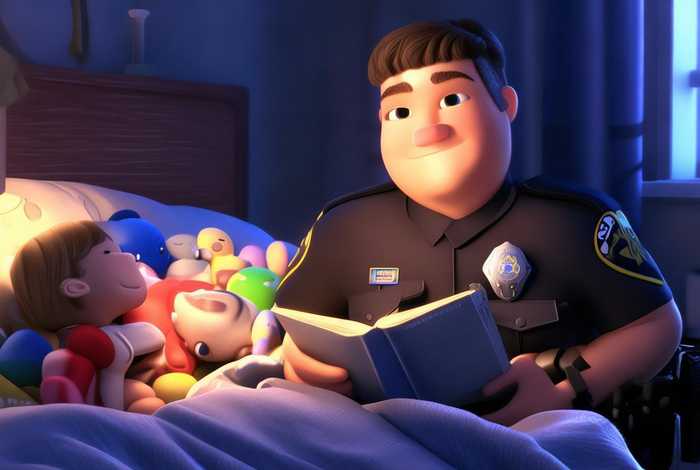 儿童睡前警察故事文字版，睡前故事 警察