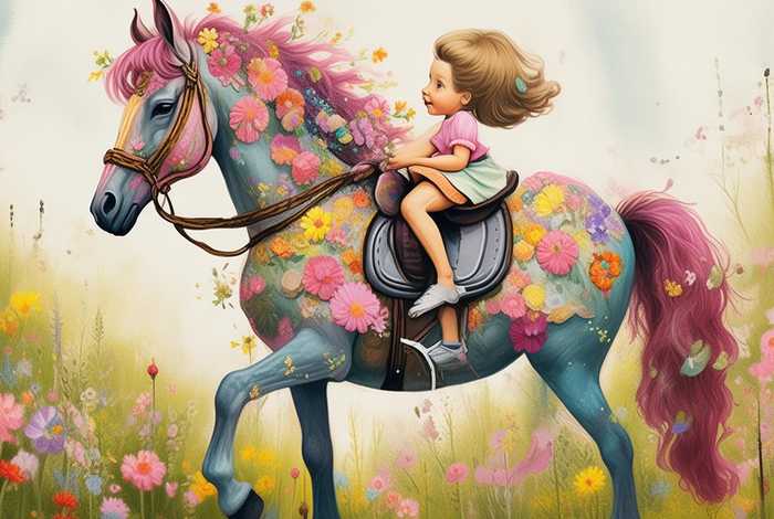 儿童故事鲜花马，以鲜花为主题的幼儿故事