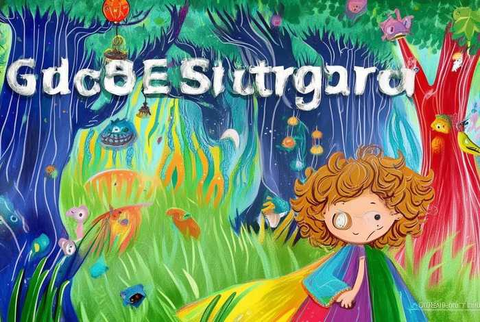 儿童英文故事配图，儿童英文故事书带插图