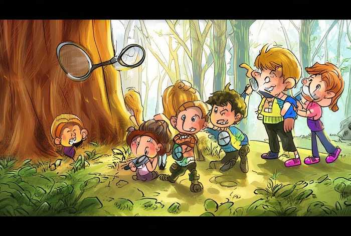 60篇儿童故事 - 儿童侦探故事100篇