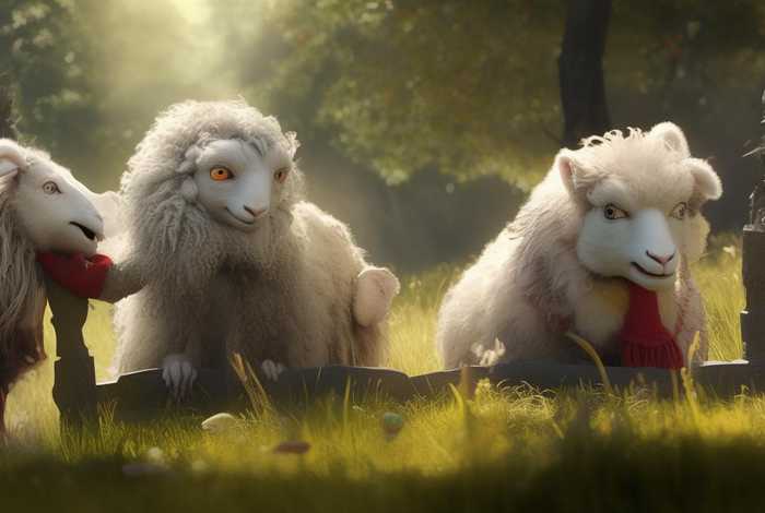 儿童故事三只羊和一只狼，三只羊和一只狼是什么故事