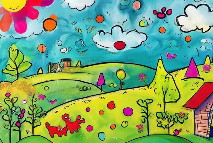 儿童画，儿童简笔画