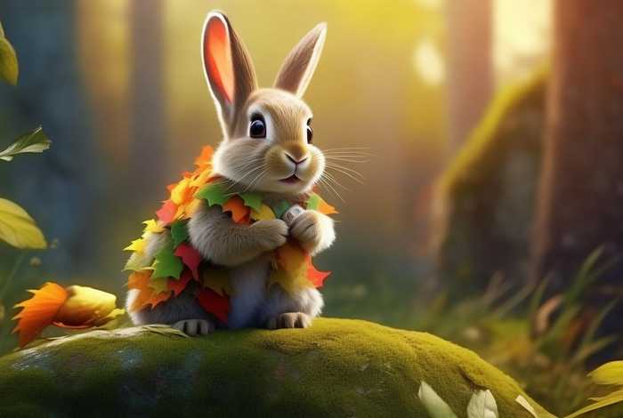 儿童故事聪明的小兔；幼儿故事聪明的小兔子文字版