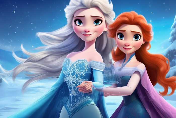 儿童故事艾莎和安娜 艾莎和安娜的故事视频