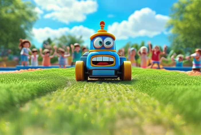 儿童故事压路机的视频 - 压路机的故事幼儿故事