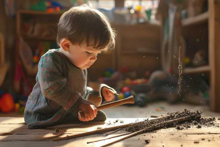 儿童故事铁棒磨成针，铁棒磨成针幼儿故事