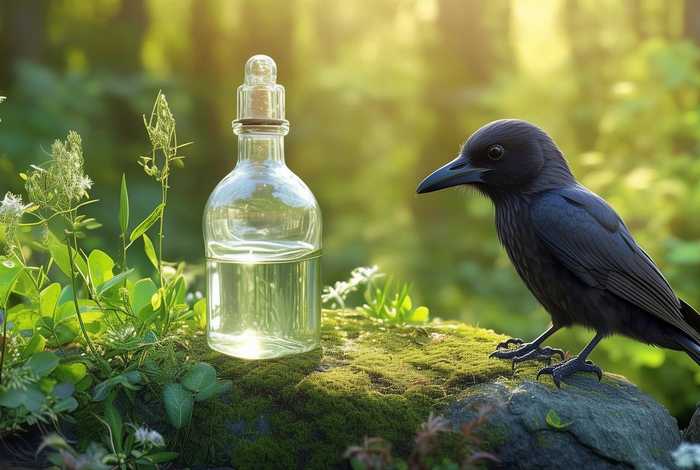 儿童故事乌鸦喝水睡前故事0-7岁 少儿睡前故事乌鸦喝水