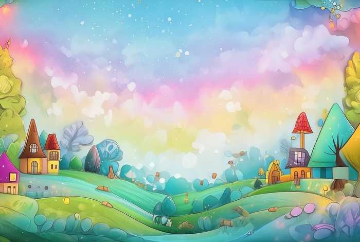 儿童故事背景图的简笔画、幼儿故事背景图片大全