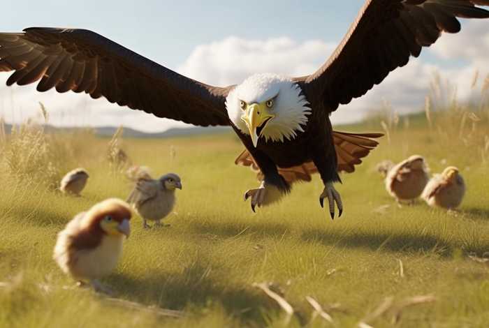 儿童故事老鹰抓小鸡、老鹰抓小鸡的故事听故事