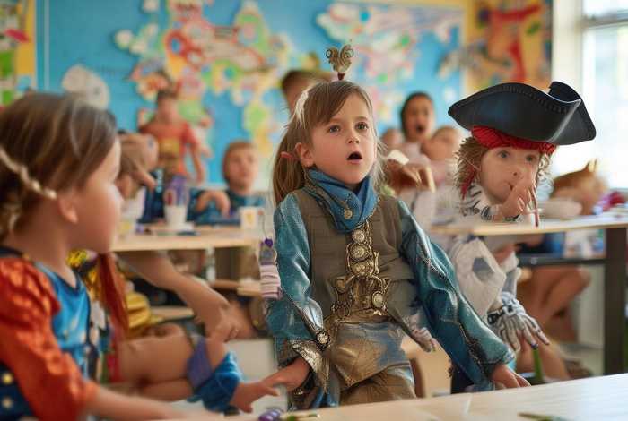 儿童人物角色扮演故事剧本 - 10人幼儿角色扮演故事