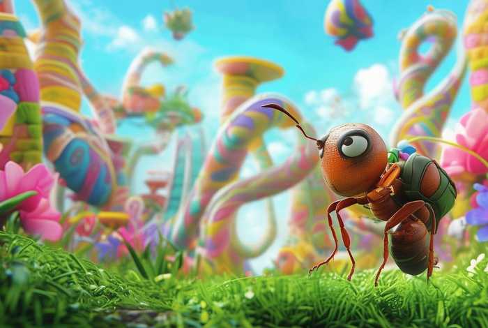 儿童故事蚂蚁走迷宫的故事；蚂蚁走迷宫的视频