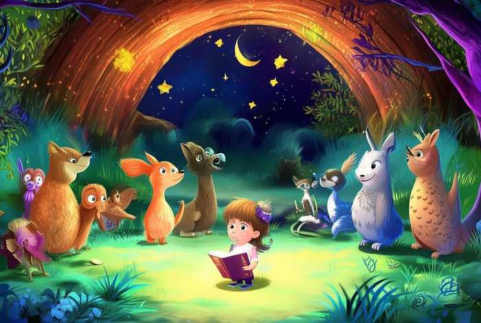 儿童故事脚本模板 - 讲故事脚本模型