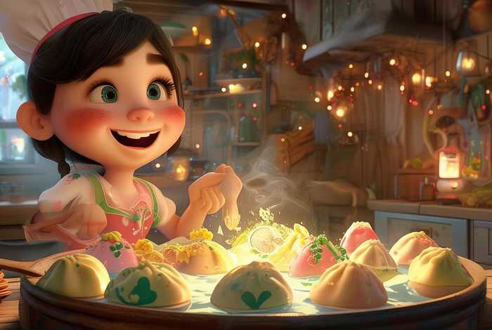 儿童故事幸运水饺、幸运饺子的由来故事 儿童故事幸运水饺、幸运饺子的由来故事