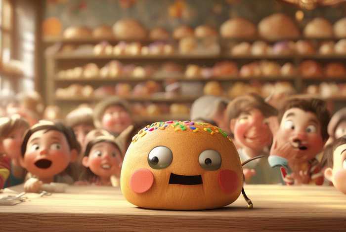 儿童故事面包圈（面包圈的故事）