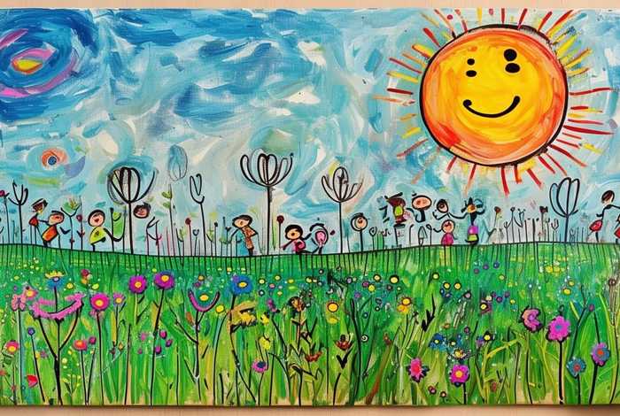 儿童手绘画图片大全，儿童手绘画图片大全简单