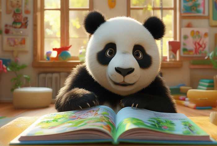 panda bear绘本翻译中文；pander bear绘本翻译