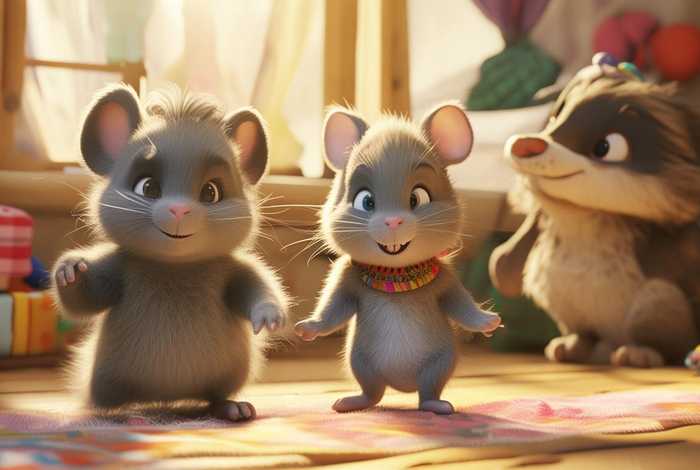 儿童故事小老鼠和大灰狼;大老鼠和小老鼠幼儿故事 儿童故事小老鼠和大灰狼;大老鼠和小老鼠幼儿故事