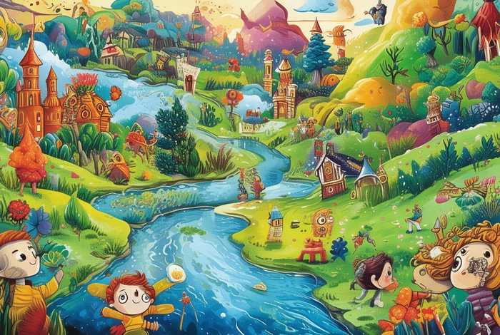 儿童故事画画大全 - 儿童故事画画教程大全