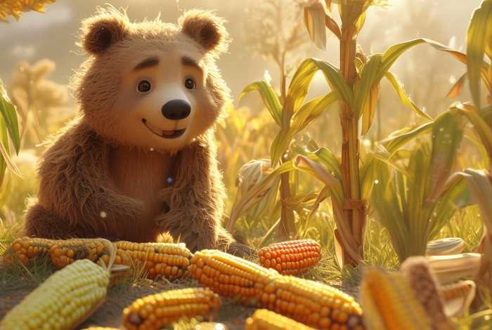 儿童睡前故事小熊掰玉米（幼儿故事小熊掰玉米）