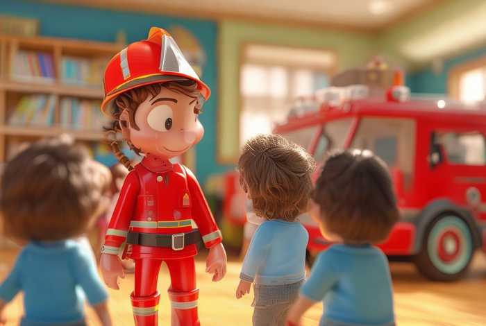 儿童故事消防员的故事;消防队员的故事幼儿 儿童故事消防员的故事;消防队员的故事幼儿