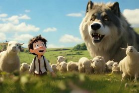 r儿童故事大全视频 - 狼来了儿童故事视频