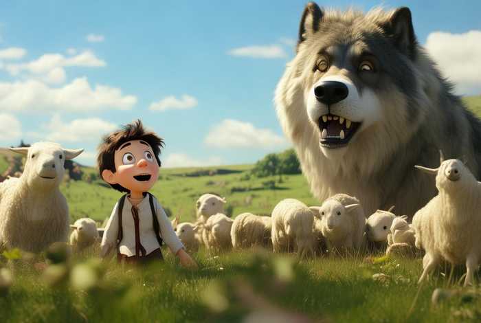 r儿童故事大全视频 - 狼来了儿童故事视频