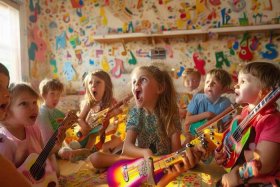 儿童吉他音乐欣赏（儿童吉他音乐欣赏图片）