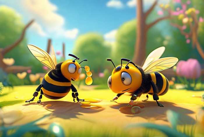 儿童故事马蜂和蜜蜂关于分享的观后感想 - 蜜蜂和马蜂的故事内容