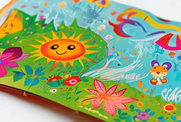 儿童手工绘本制作范本 - 儿童手工绘本制作范本全部