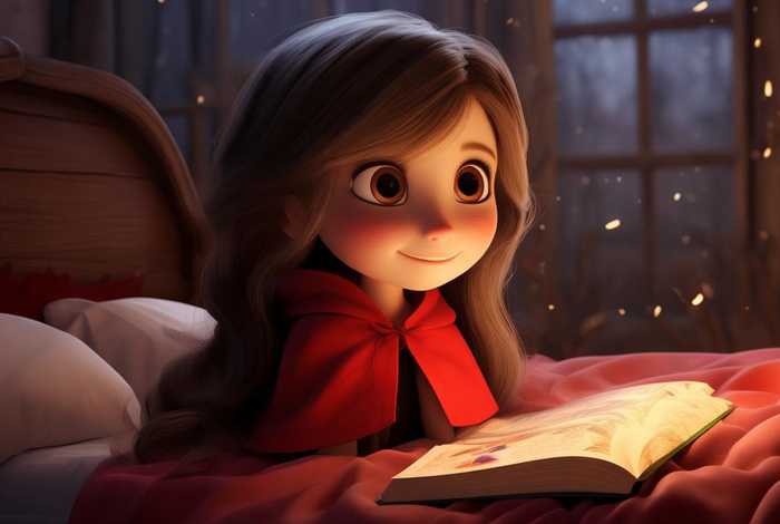 儿童睡小红帽前故事视频；小儿睡前故事小红帽