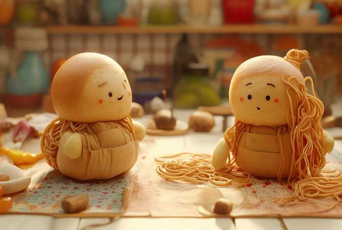 儿童故事馒头和面条 馒头和面条的故事