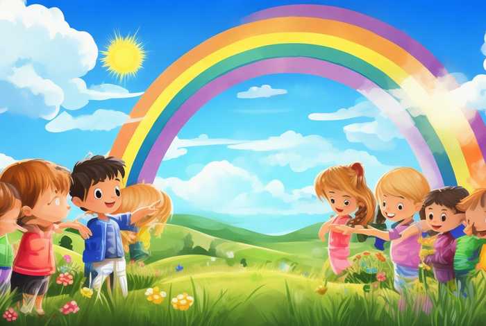 儿童彩虹的故事4到6岁;关于彩虹的故事幼儿园 儿童彩虹的故事4到6岁;关于彩虹的故事幼儿园