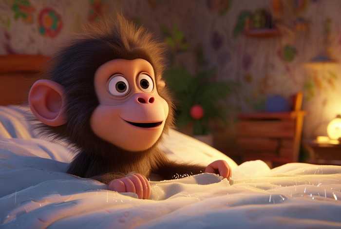 儿童睡前故事小猴子尿床（睡前小故事 尿床的小猴子）