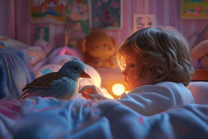 儿童睡前故事3岁小鸟、小儿故事睡前故事文字三岁