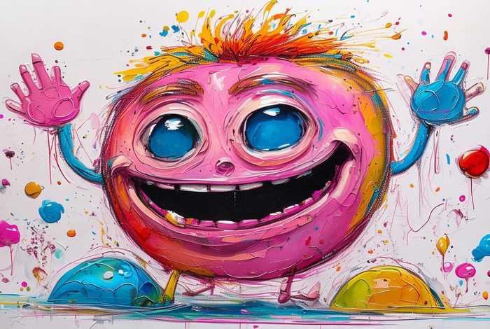 儿童水粉纸卡通画（儿童水粉画卡通人物）