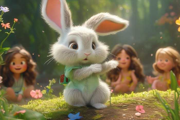 儿童故事表演聪明的小白兔 幼儿故事《聪明的小白兔》 儿童故事表演聪明的小白兔 幼儿故事《聪明的小白兔》