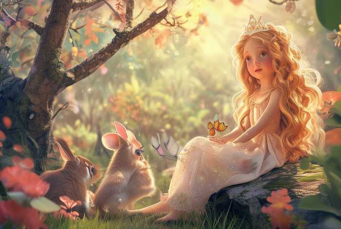 儿童启蒙小公主故事、小公主的幼儿故事