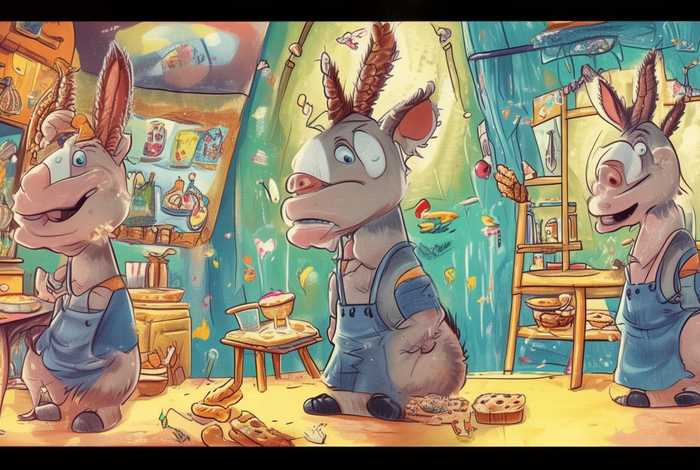 儿童故事懒驴改行视频;懒驴改行的故事文字 儿童故事懒驴改行视频;懒驴改行的故事文字