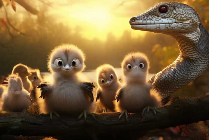 儿童睡前故事大全蛇与鹰；蛇睡前故事故事大全集