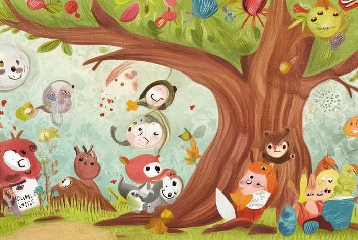 3-6岁儿童故事贴画 - 3到6岁幼儿故事大全