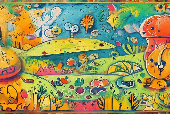 儿童手绘故事插图简单，幼儿手绘故事简单的