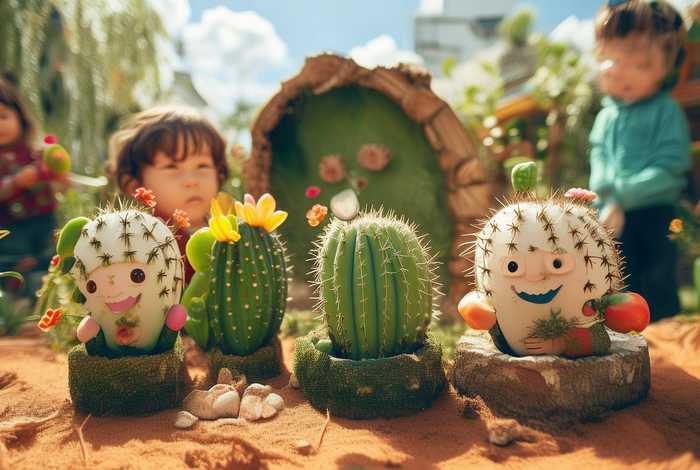 儿童仙人掌故事书；仙人掌的小故事幼儿园